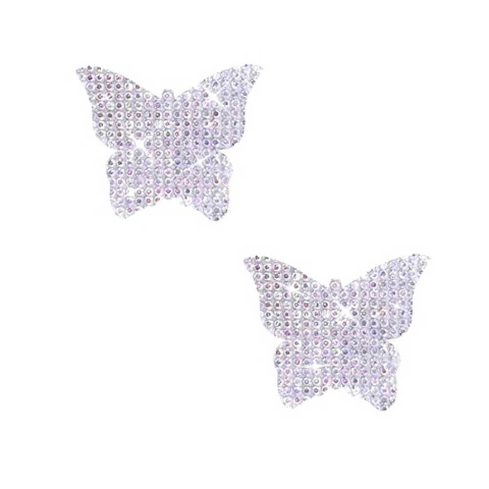 Razzle Dazzle Crystal Butterfly Body Sparkle Stickers 6 Pack Default Title Body Jewelry (Non Piercing)