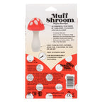 Naughty Bits Muff Shroom Playful Massager Red and White Silicone 10 Intense Functions Waterproof > Vibrators > Unconventional