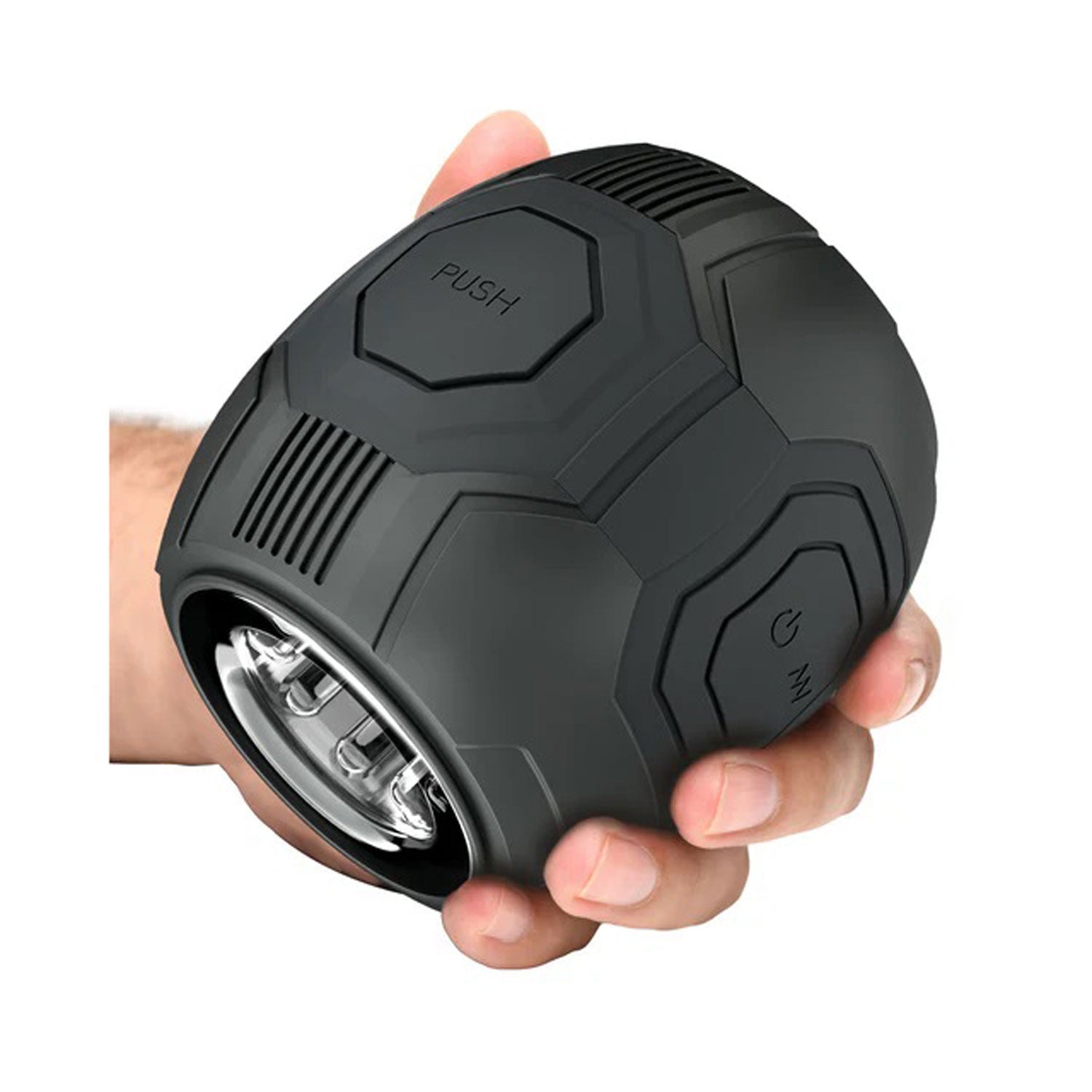 M for Men Dome X Vibrating Male Masturbator with 10 Modes Strokers - Auto