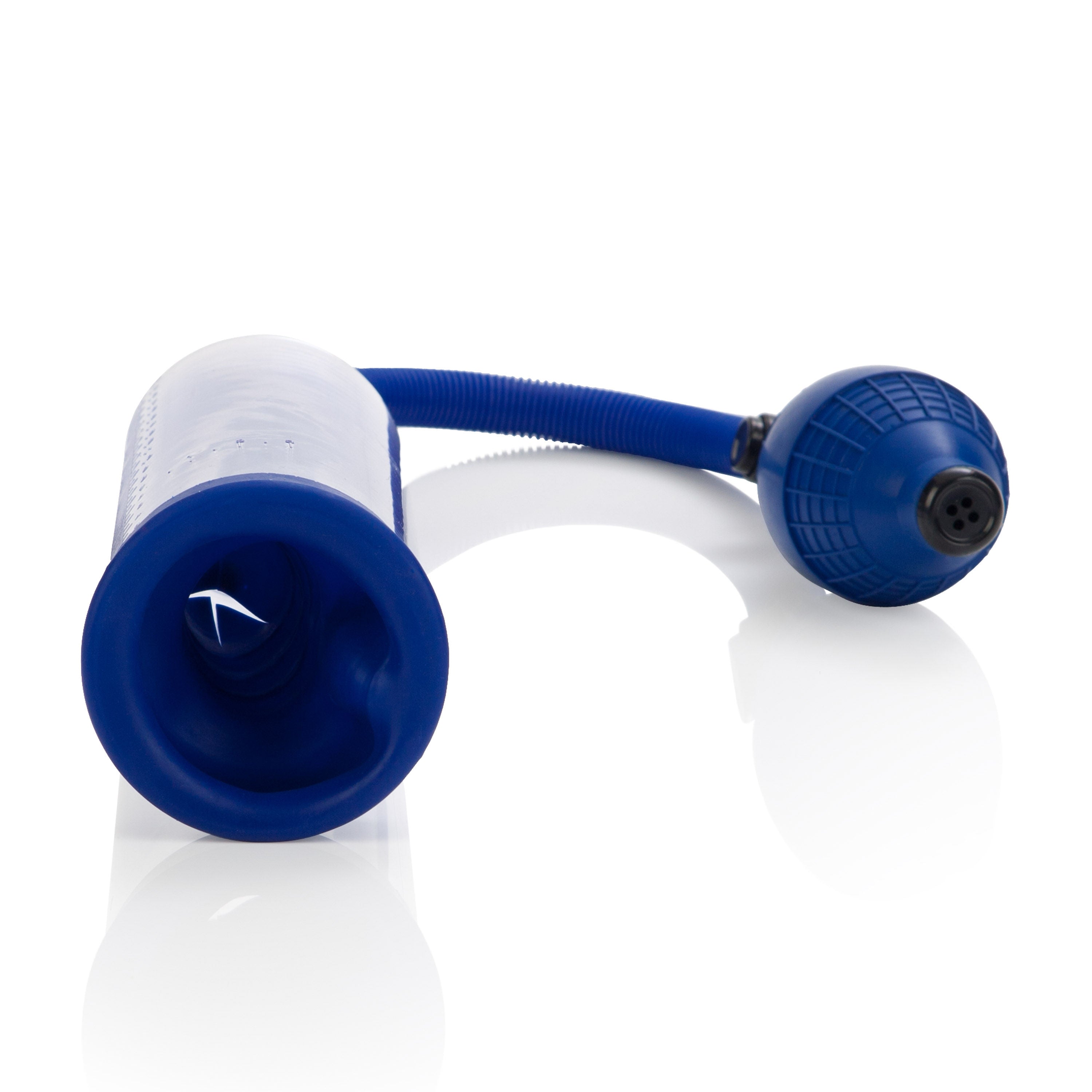 Basic Essentials Penis Pump with Soft Ribbed Latex Sleeve PUMPS