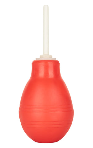 Red Glow in the Dark Anal Douche with Easy Clean Applicator Douches