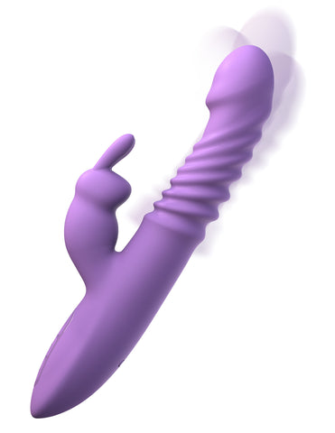 Fantasy For Her Thrusting Silicone Rabbit Vibrator With Heating VIBRATORS-RABBIT-MULTI