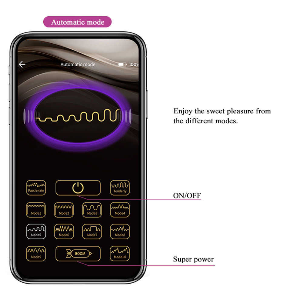 Pretty Love Nymph (Purple) – Remote-Controlled Vibrating Egg Purple > Sex Toys For Ladies > Vibrating Eggs