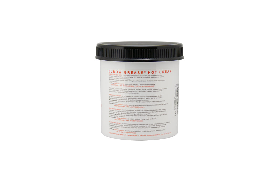 Elbow Grease Hot Cream Warming Lubricant 15 Oz Oil Based > Lube > Speciality