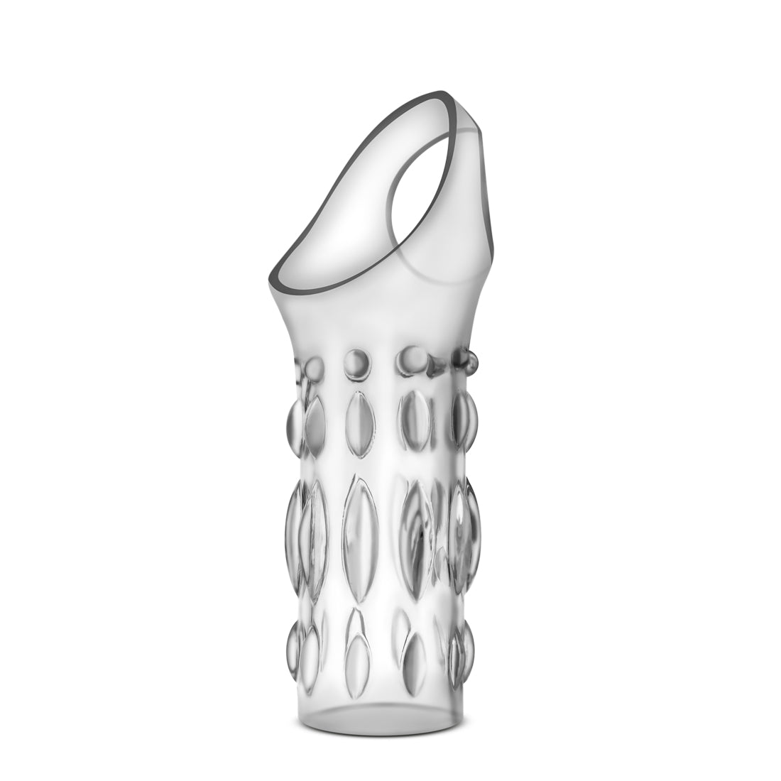 Performance Studded Sleeve Ring Clear Textured Cock Sleeve Enhancer Clear > Sex Toys For Men > Penis Sleeves