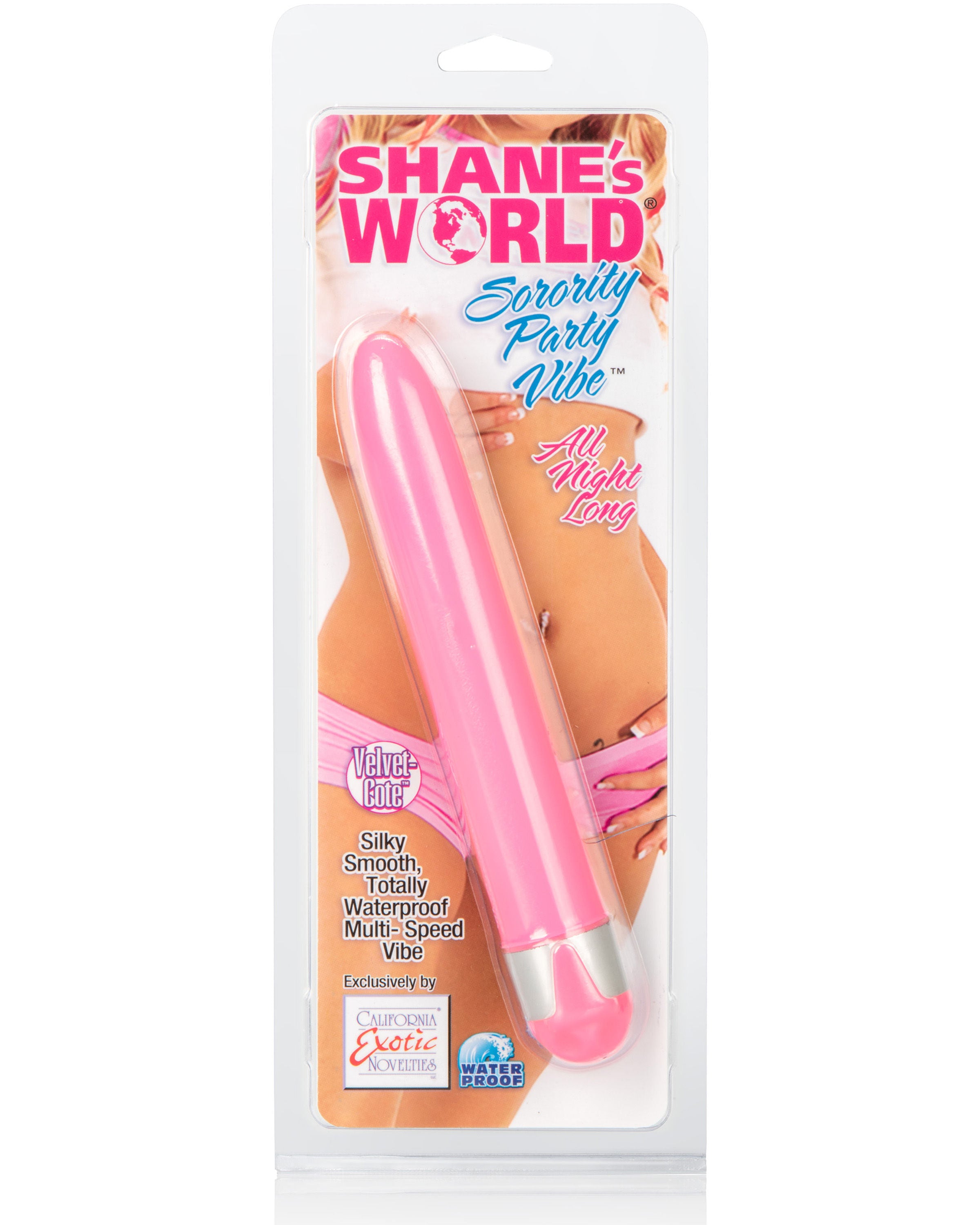 Shanes World Sorority Party Vibe Green Multi-Speed Vibrator Vibrators
