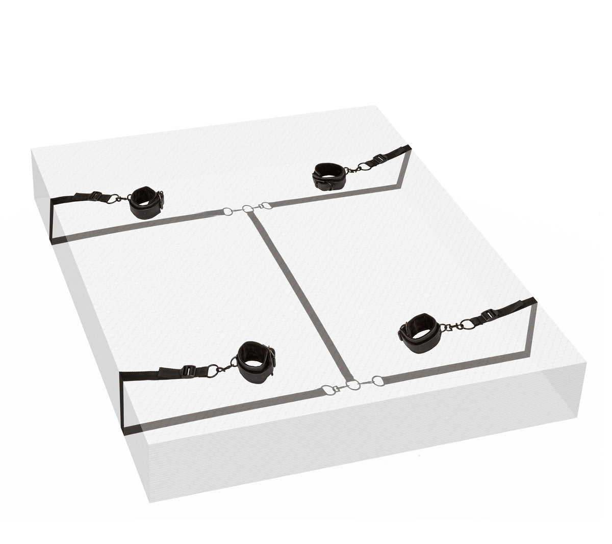 Boundless Bed Restraints – Adjustable Bedroom Bondage Restraints > Bondage Gear > Bed Restraints