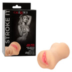 Stroke It Dual Entry Pussy and Ass – Double-Ended Stroker Sleeve > Sex Toys For Men > Masturbators > Manual