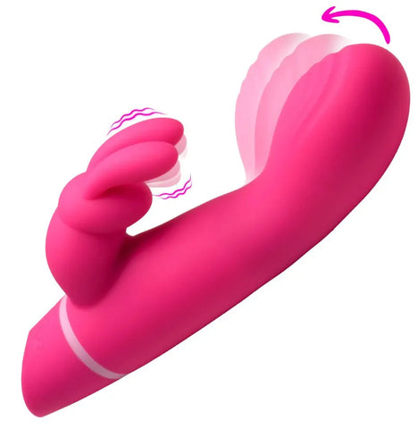 Come Hither Silicone Rabbit Vibrator – Dual Motor Stimulation Rabbit Vibrator > Vibrators > Ladies > Rabbit