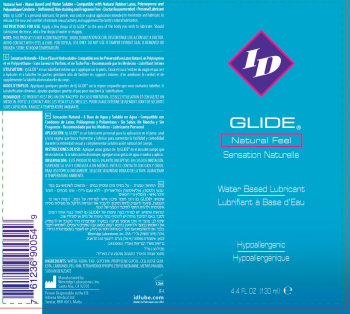 ID Lubricants ID Glide Water-Based Personal Lubricant 4oz Travel Size Bottle > Lube > Water Based