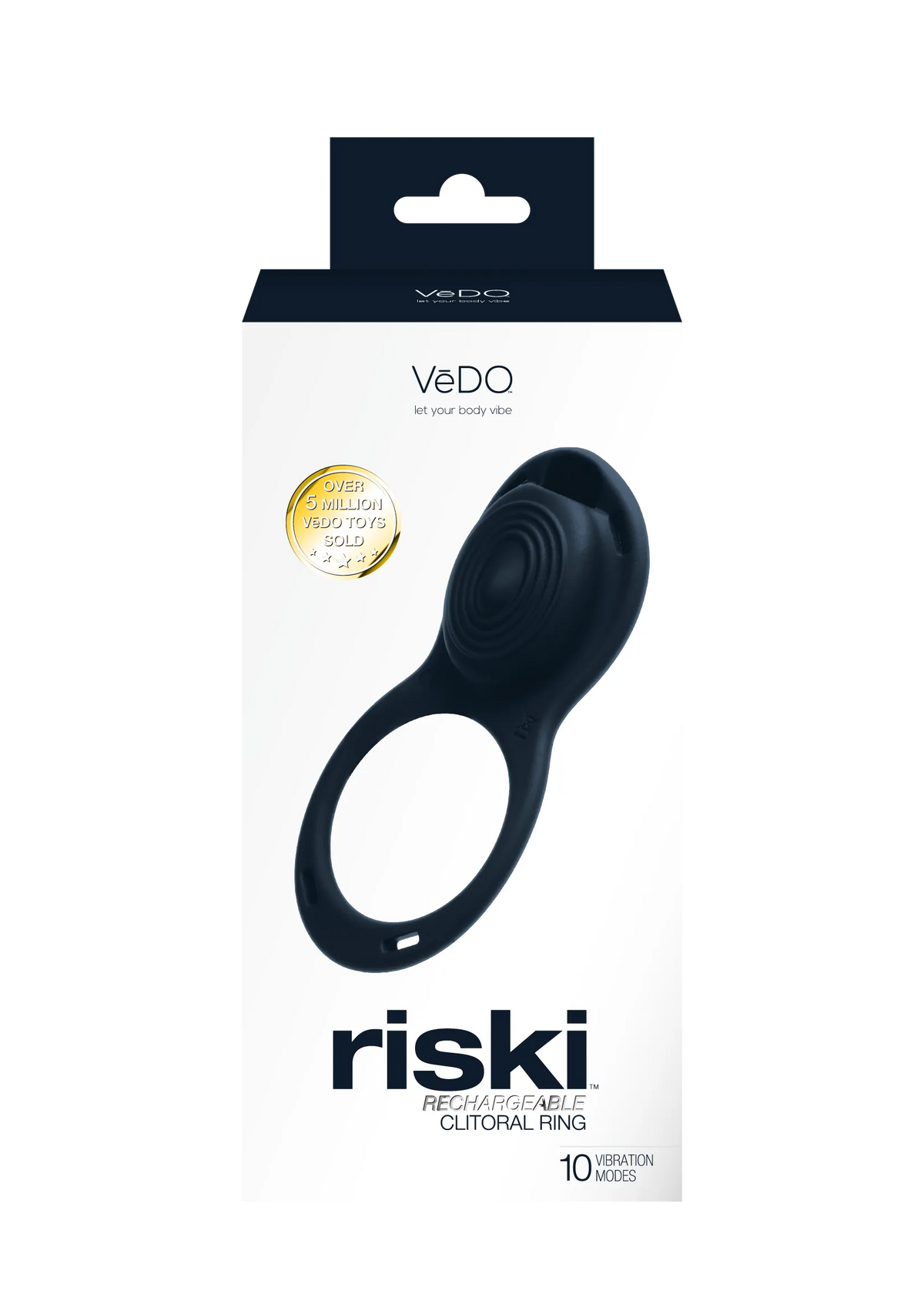 Riski Rechargeable Hands-Free Wearable Clitoral Vibrator