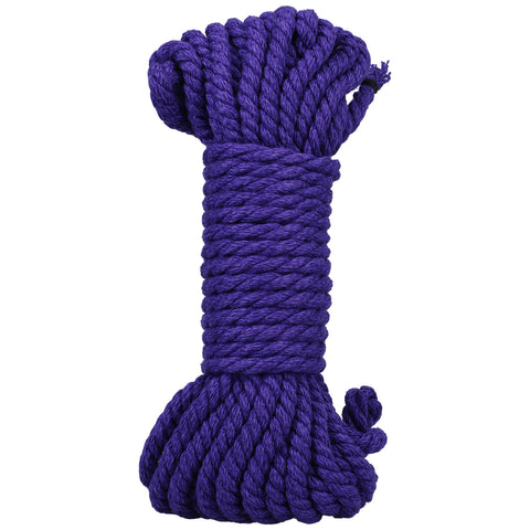 Merci Bind and Tie Hemp Bondage Rope 6mm 30 Feet Violet Rope