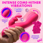 Come Hither Silicone Rabbit Vibrator – Dual Motor Stimulation Rabbit Vibrator > Vibrators > Ladies > Rabbit