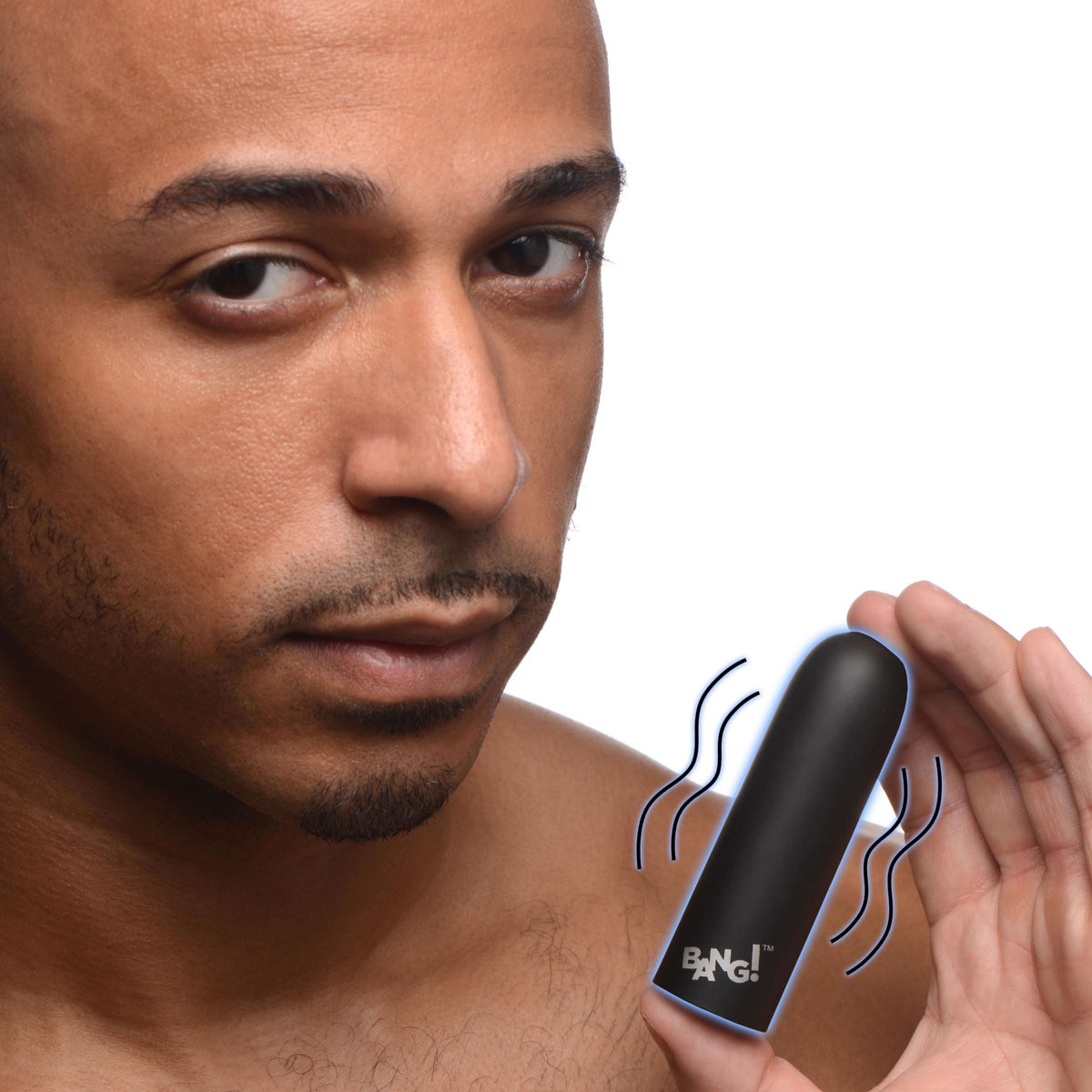 Mega Vibrator Bullet in Black with 10 Vibration Patterns (Black / Blue /Pink) > Vibrators > Mini Vibrators