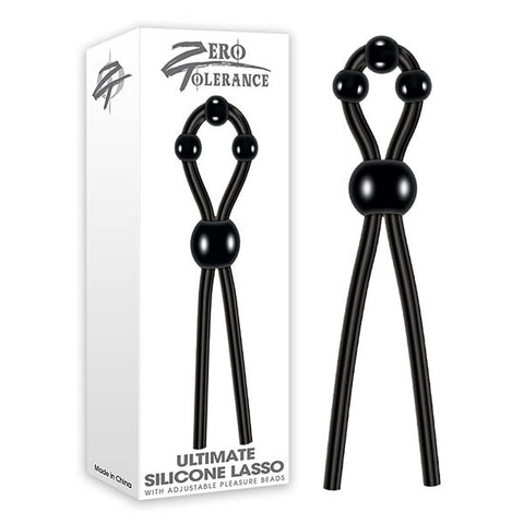 Zero Tolerance Ultimate Silicone Lasso 5.13 Inch Adjustable Cock Ring COCK RINGS Adjustable