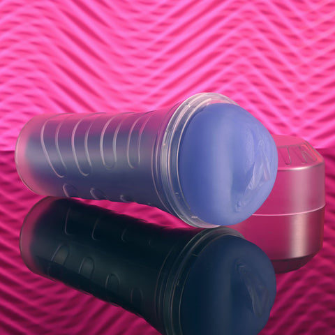 Zero Tolerance Glow in the Dark Purple Vagina Stroker Strokers - Manual