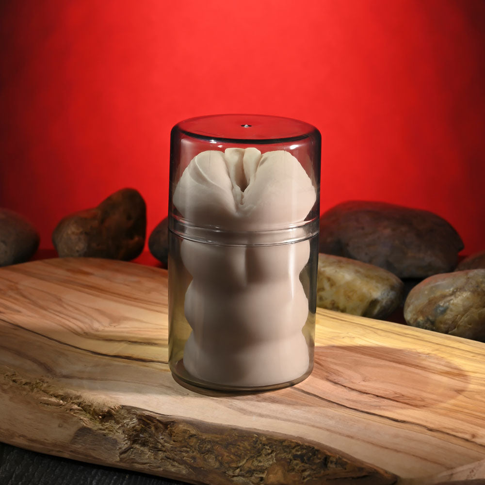 Riley Reid Mini Vagina Stroker – Realistic Textured Male Masturbator > Sex Toys For Men > Masturbators > Pornstar