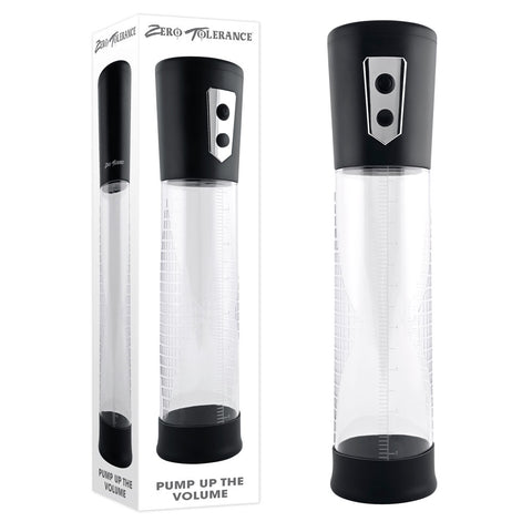 Zero Tolerance Pump Up The Volume Penis Pump Black PUMPS Male Electric