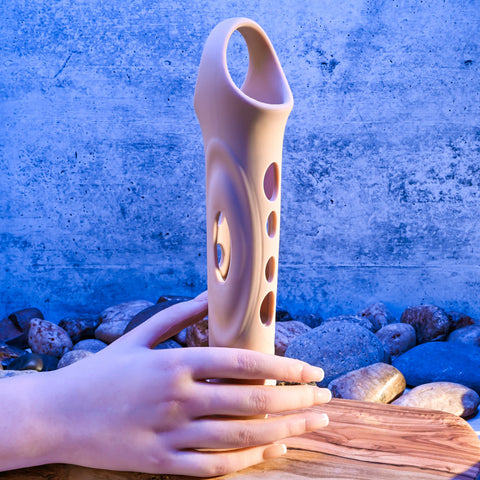 Zero Tolerance Big Boy Extender Light 8 Inch Insertable Penis Extender with Remote Control STIMULATORS