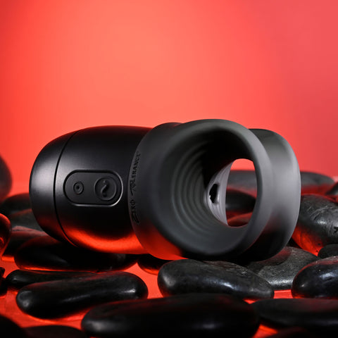Zero Tolerance WET IT BE Stroker 4.5 cm USB Rechargeable Vibrator Cock Rings Vibrating