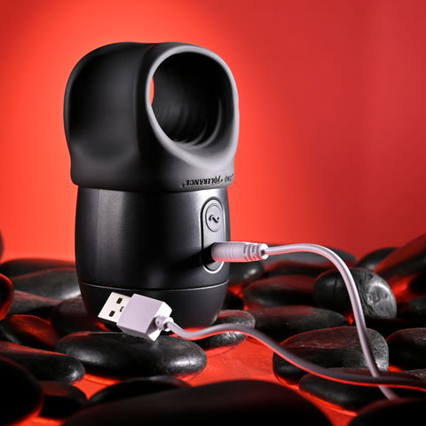 Zero Tolerance WET IT BE Stroker 4.5 cm USB Rechargeable Vibrator Cock Rings Vibrating