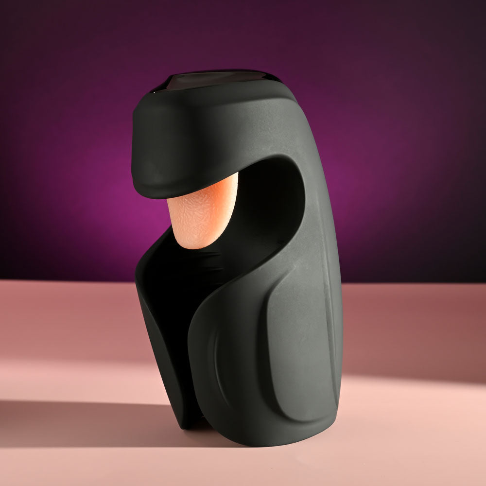 Zero Tolerance Lick The Tip Triple Function Stroker > Sex Toys For Men > Masturbators > Vibrating