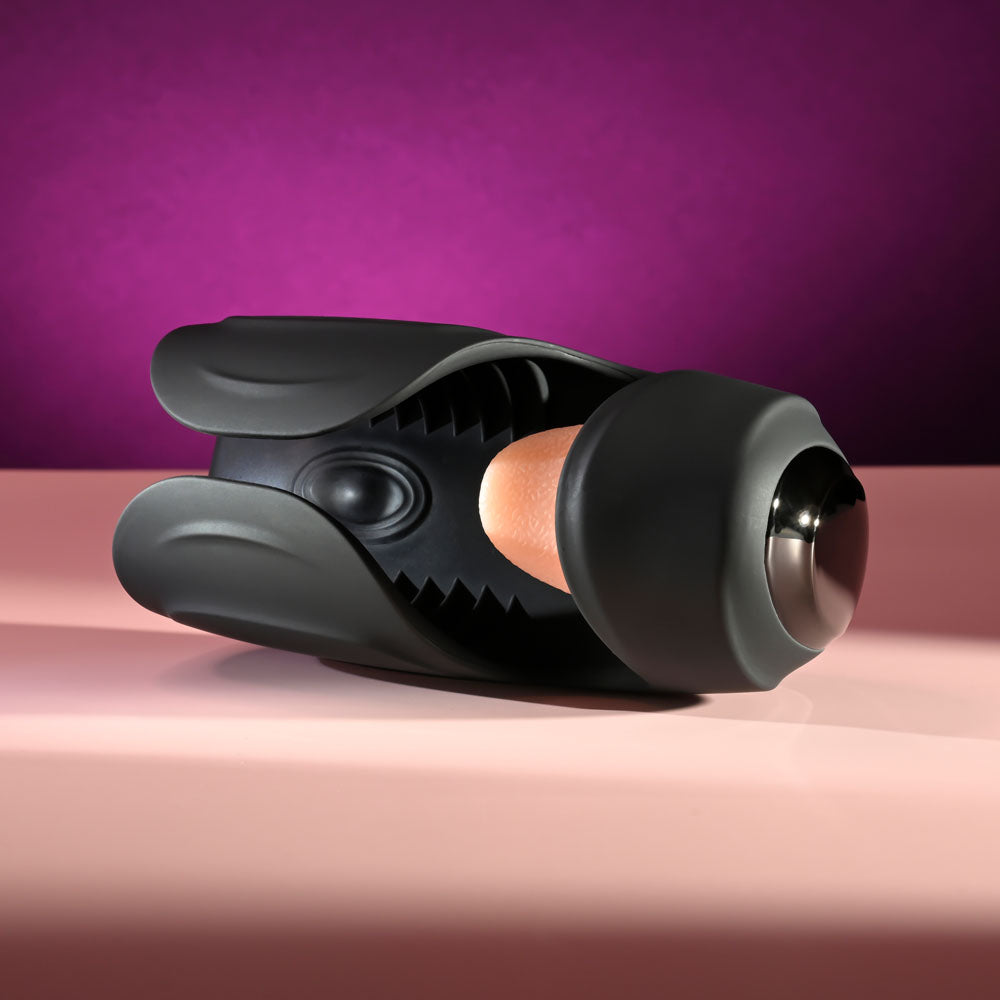 Zero Tolerance Lick The Tip Triple Function Stroker > Sex Toys For Men > Masturbators > Vibrating