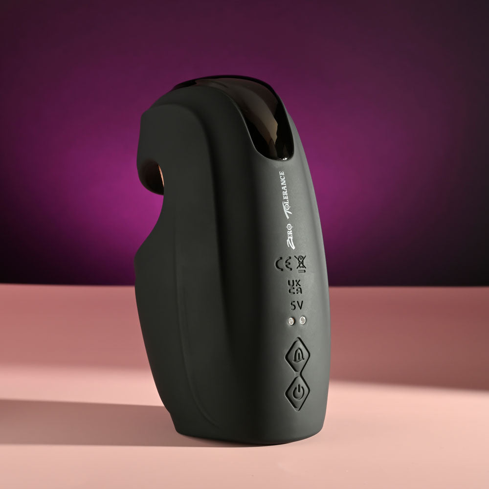 Zero Tolerance Lick The Tip Triple Function Stroker > Sex Toys For Men > Masturbators > Vibrating