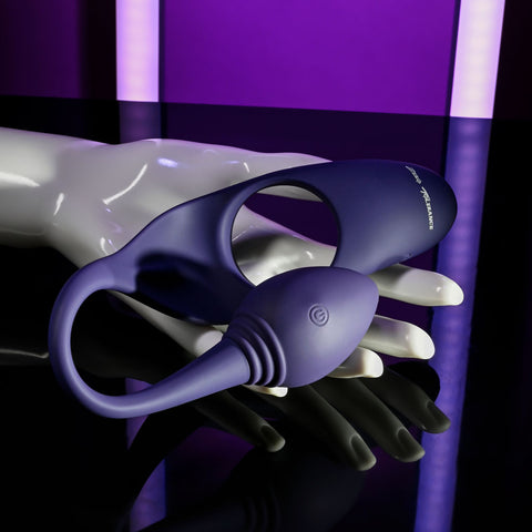 Zero Tolerance Tip to Tail Vibrating Plug and Penis Ring Adult Toy Butt Plugs - Vibrating