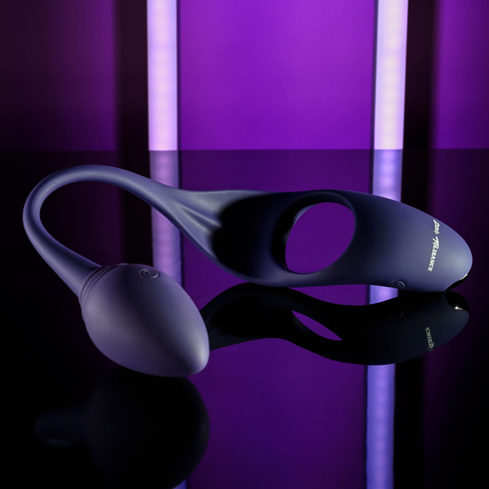 Zero Tolerance Tip to Tail Vibrating Plug and Penis Ring > Anal Range > Vibrating Butt Plugs