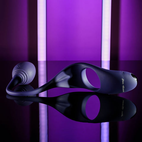 Zero Tolerance Tip to Tail Vibrating Plug and Penis Ring Adult Toy Butt Plugs - Vibrating