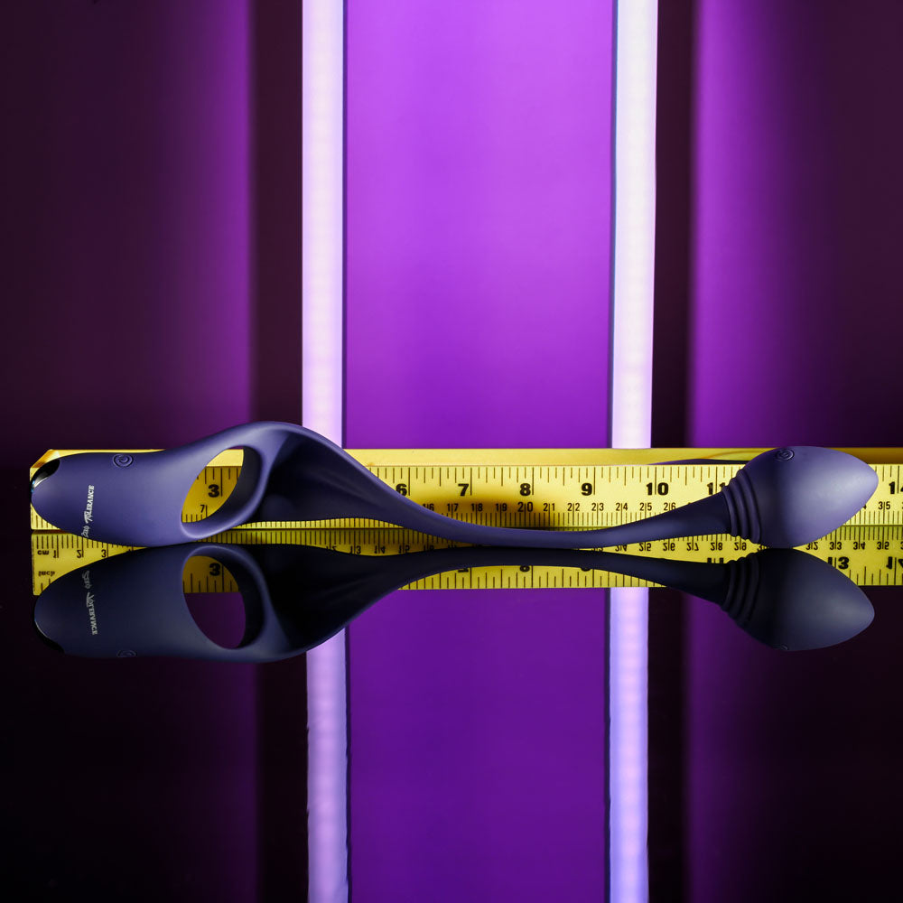 Zero Tolerance Tip to Tail Vibrating Plug and Penis Ring > Anal Range > Vibrating Butt Plugs