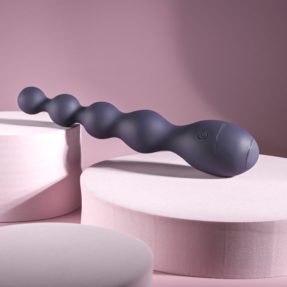 Zero Tolerance RUMPY BUMPY 17.5 cm USB Vibrating Anal Beads > Anal Range > Anal Beads