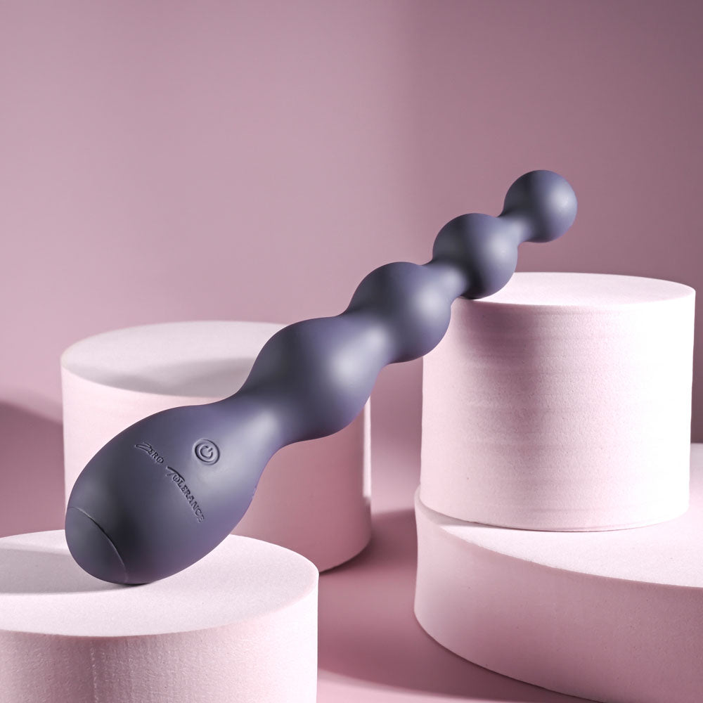 Zero Tolerance RUMPY BUMPY 17.5 cm USB Vibrating Anal Beads > Anal Range > Anal Beads