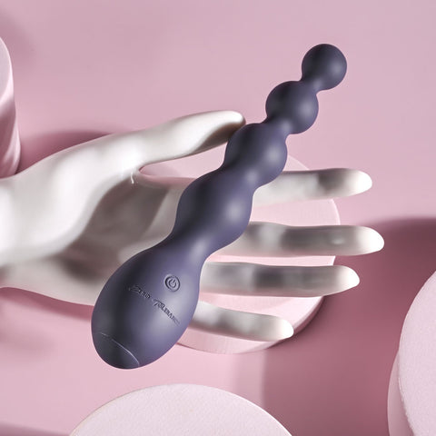 Zero Tolerance RUMPY BUMPY 17.5 cm USB Vibrating Anal Beads > Anal Range > Anal Beads