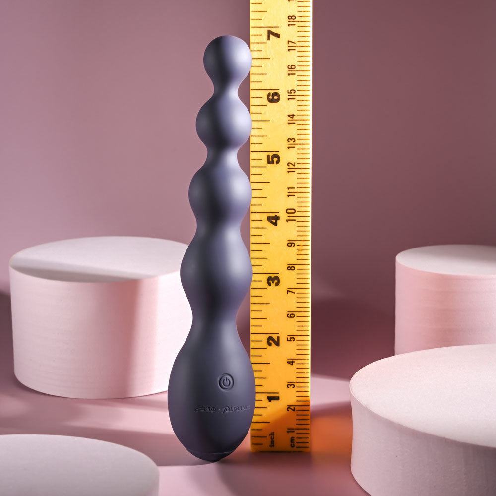 Zero Tolerance RUMPY BUMPY 17.5 cm USB Vibrating Anal Beads > Anal Range > Anal Beads