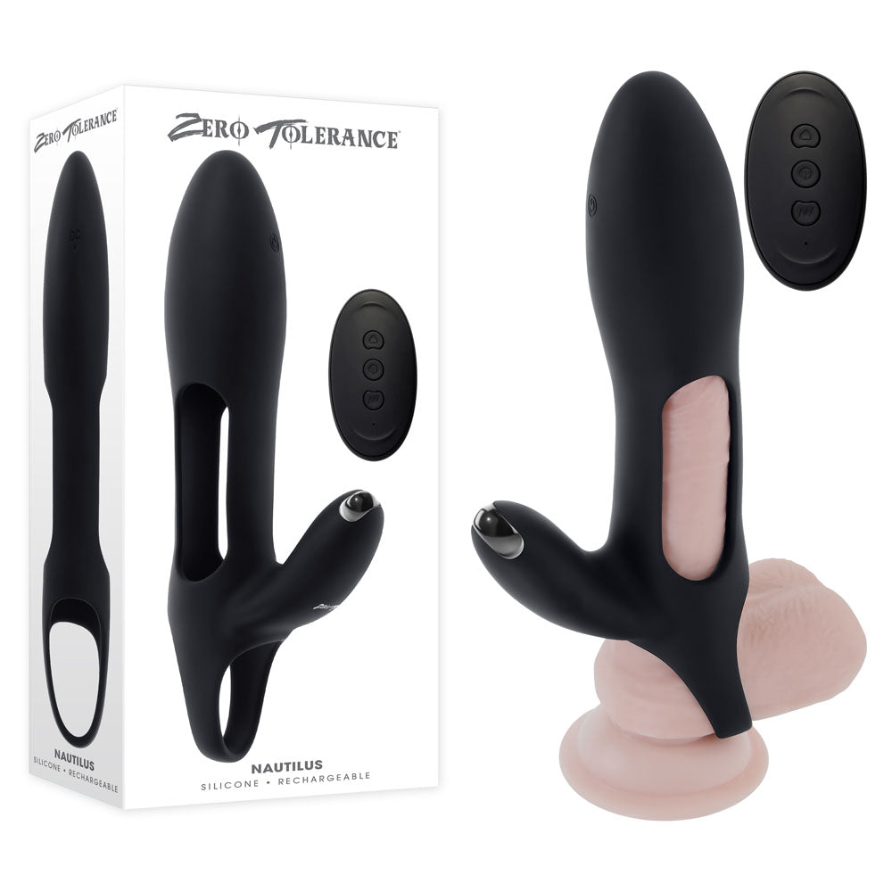 Zero Tolerance NAUTILUS 15.2cm Vibrating Sleeve > Sex Toys For Men > Penis Sleeves