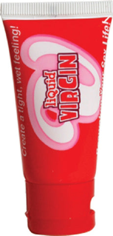 Liquid Virgin 1 Oz Strawberry Scented Tightening Lubricant Default Title ENHANCERS
