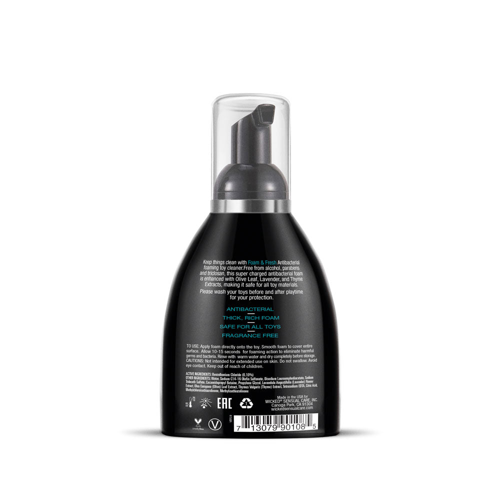 Wicked Foam 'n Fresh Antibacterial Toy Cleaner 240ml (8 oz) > Essentials > Toy Cleaners