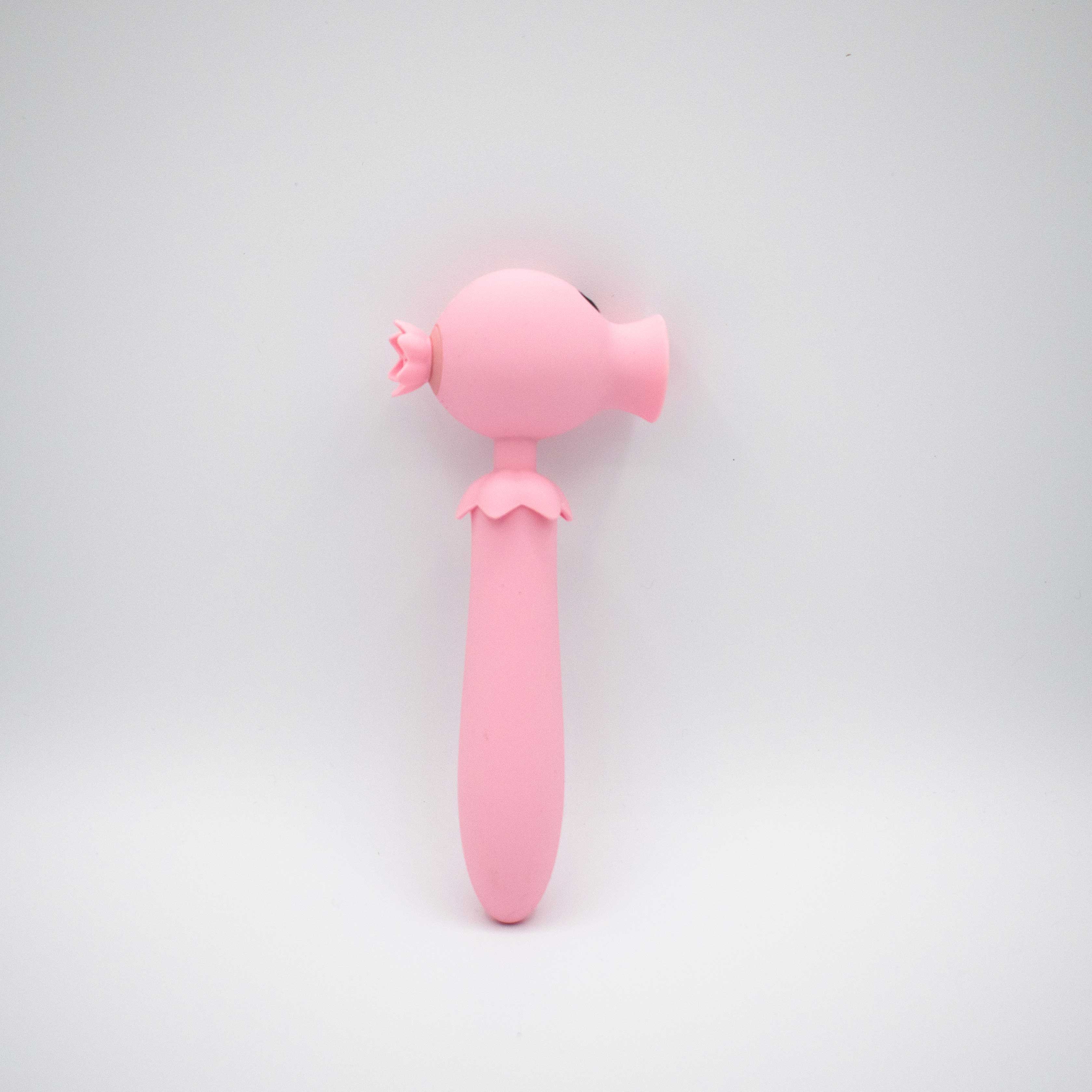 Lick n Stick Pink Clit Flicker and G-Spot Vibrator Toy Finger Stimulator