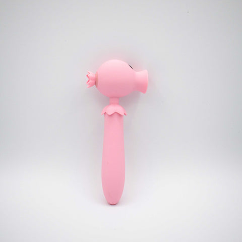 Lick n Stick Pink Clit Flicker and G-Spot Vibrator Toy Finger Stimulator