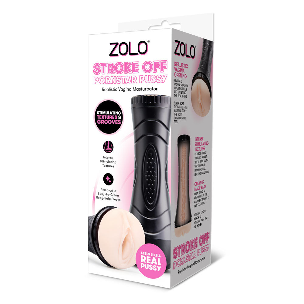 Zolo Pornstar Pussy – Textured Masturbator Sleeve > Sex Toys For Men > Masturbators > Manual