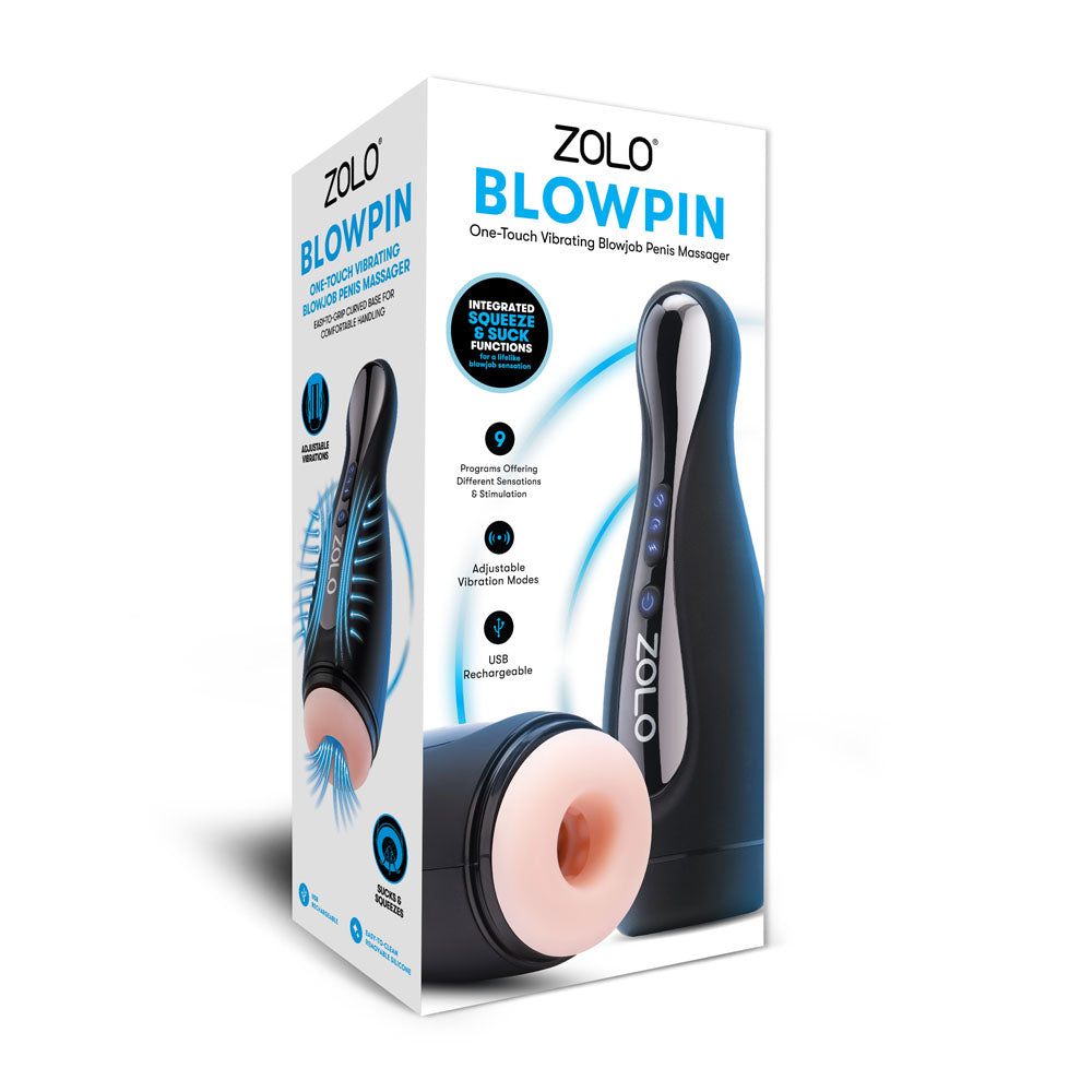 Zolo Blowpin Auto Sucking Vibrating Masturbator > Sex Toys For Men > Masturbators Premium
