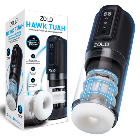 Zolo Hawk Tuah Ultimate – Luxury Vibrator White > Sex Toys For Men > Masturbators > Vibrating