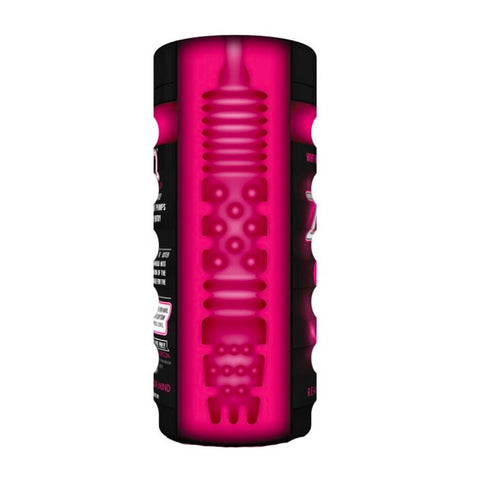 Zolo Girlfriend Masturbator Cup Cerise Ergonomic Design Strokers - Manual