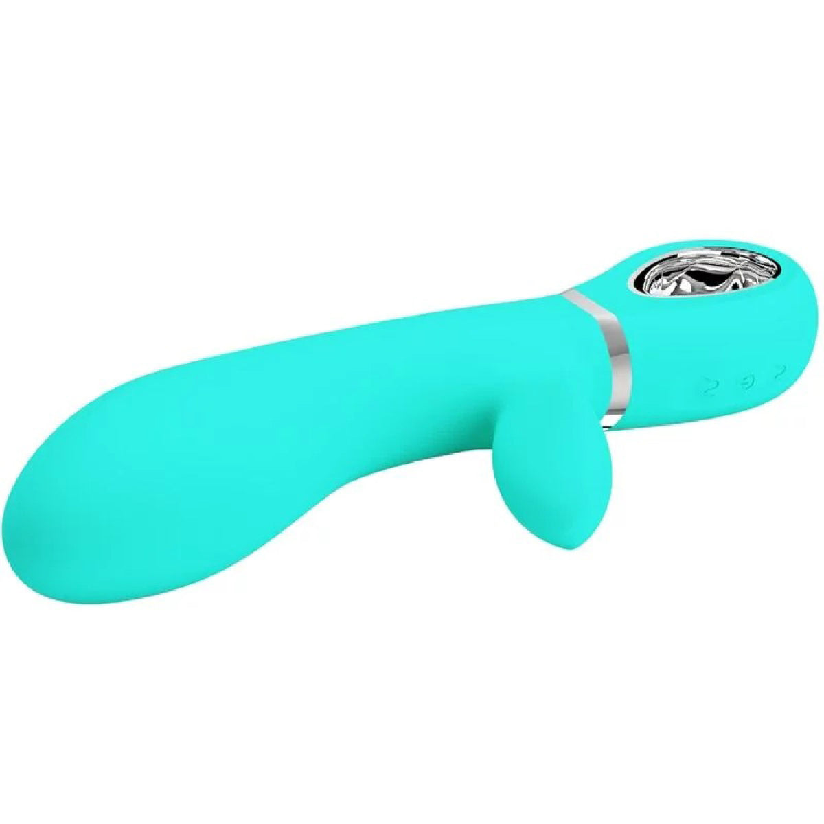 Thomas Super Soft 8 Inch Silicone Rabbit Vibrator with G-Spot > Vibrators > Ladies > Rabbit