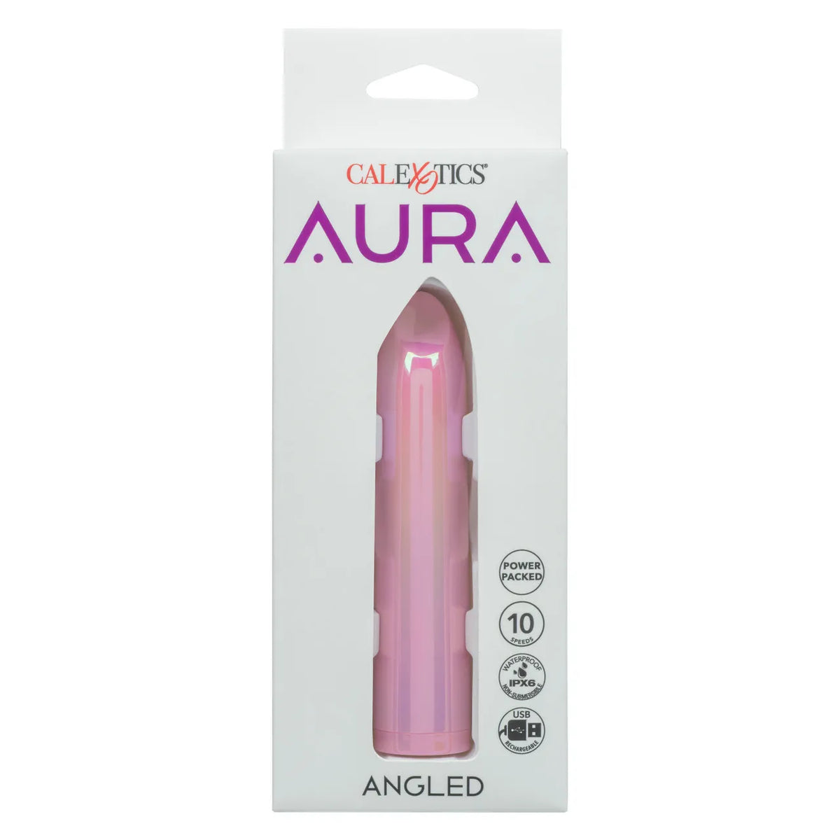 Aura Angled Stimulator – USB Rechargeable Waterproof Compact Vibrator > Vibrators > Mini Vibrators