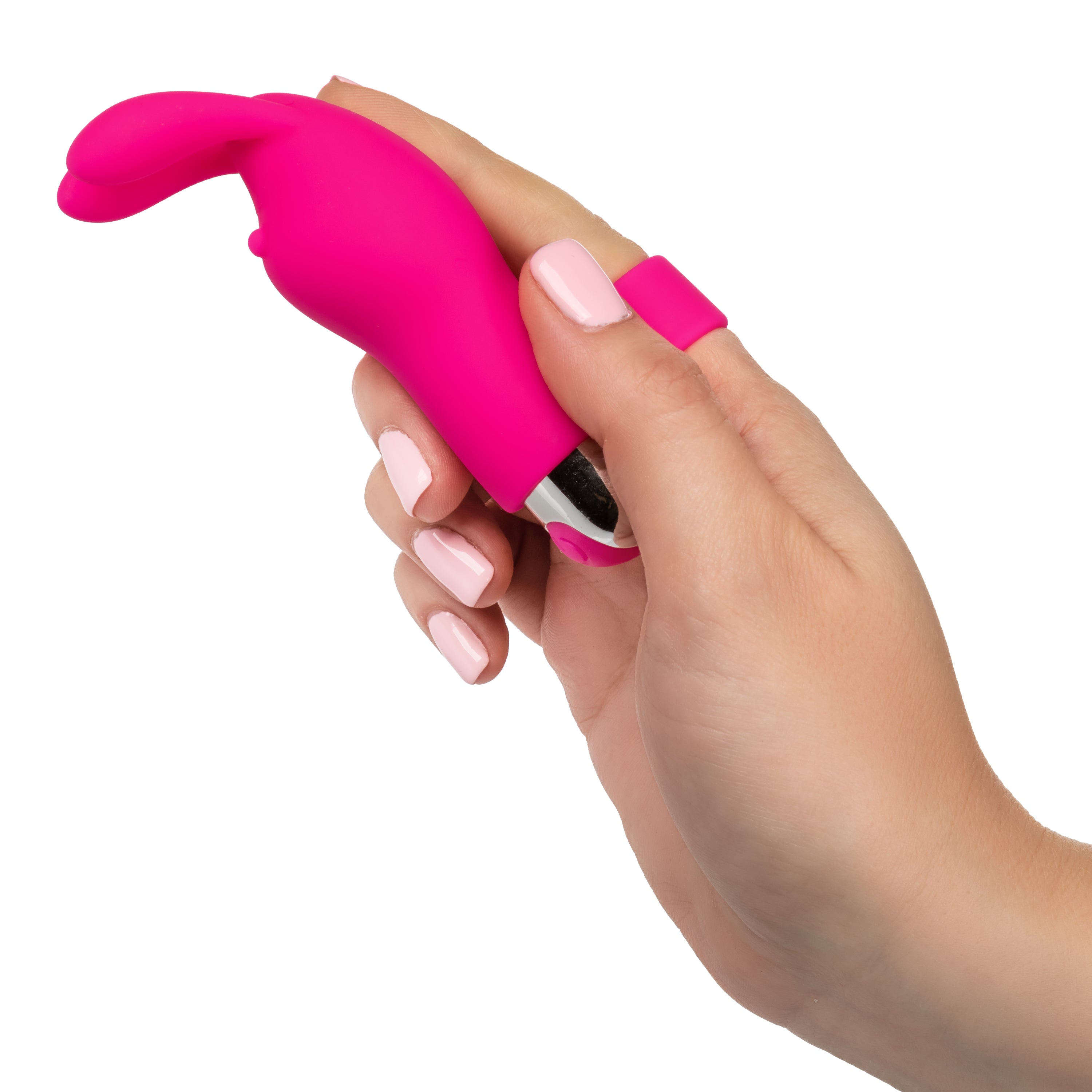 Intimate Play Pink Rechargeable Bunny Finger Vibrator Finger Stimulator