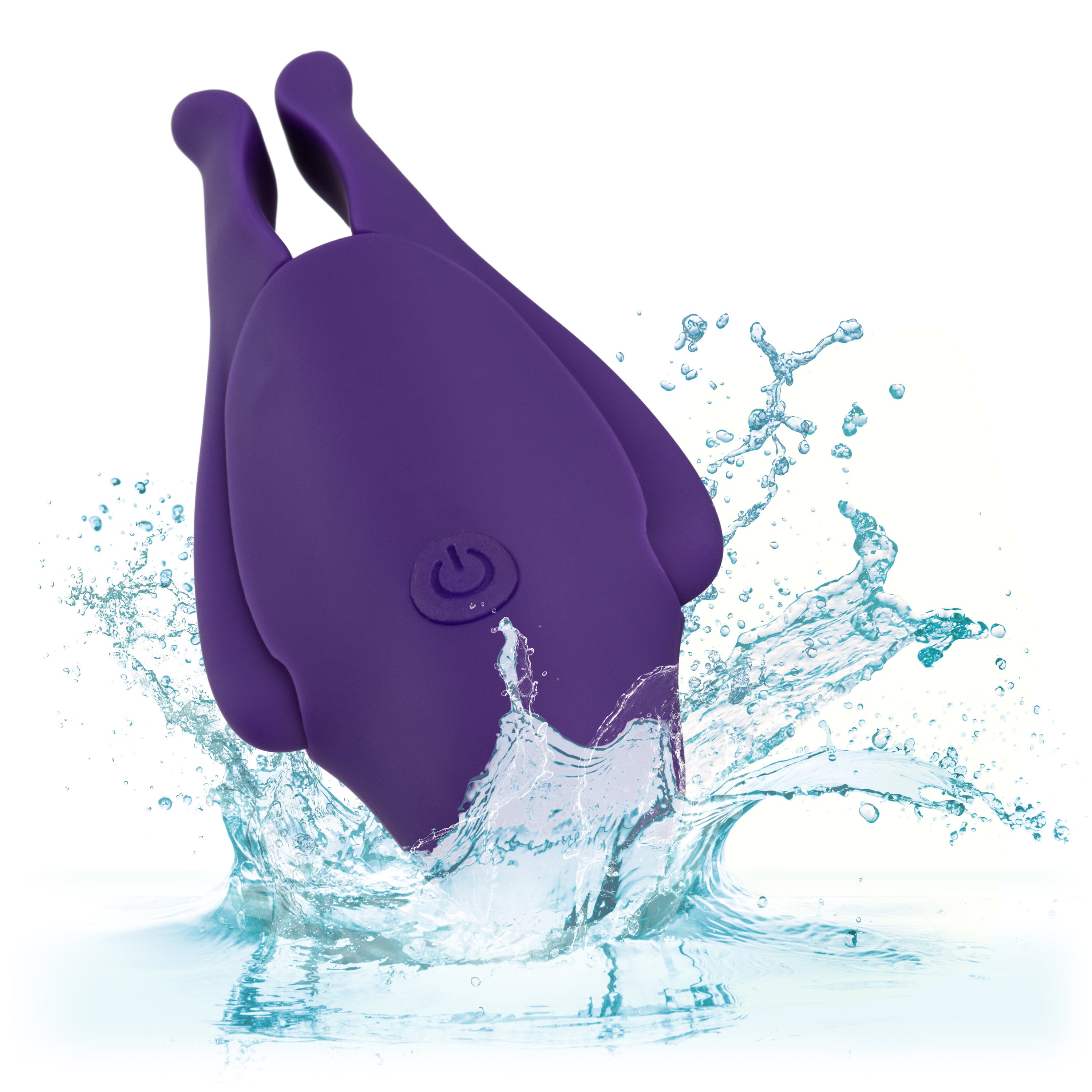 Nipple Play Rechargeable Nipplettes in Purple Vibrating Stimulators Nipple Stimulators