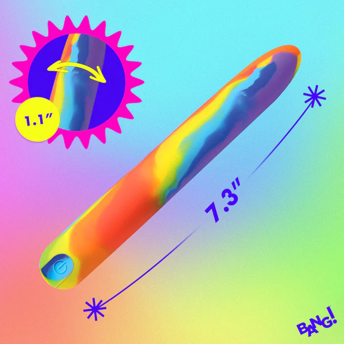 Bang Rainbow Silicone Vibrator > Vibrators > Standard Vibrators